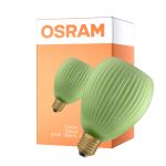 Osram Decor LED Lamp Groen Glas E27 3.5W 300lm - 827 Zeer Warm Wit | Vervangt 25W