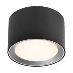 Nordlux Plafond Spot Landon 8 Metaal Zwart 6.5W 600lm - 827 Zeer Warm Wit | IP44 - 3-Staps Dimbaar