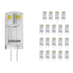 Voordeelpak 20x Ledvance Performance LED Capsule G4 Helder 0.9W 100lm - 827 Zeer Warm Wit | Vervangt 10W