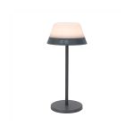 Eglo Tafellamp Meggiano Grijs 1W 170lm - 830 Warm Wit | IP54 - Touch Dimbaar