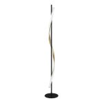 Eglo Vloerlamp Conaprato Staal Brushed Messing, Zwart 20W 2500lm - 827-840-865 CCT | Dimbaar