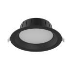 Noxion LED Downlight Hera Medium Inbouw Zwart 21W 2400lm 100D - 827-830-840 CCT | 226mm - Zaagmaat 200mm