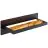 Brilliant Chaumont Wandlamp Aluminium Metaal Hout Zwart 8W 930lm - 830 Warm Wit