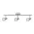 Ledvance LED Spot GU10 Aluminium 3x 3W - 827 Zeer Warm Wit 