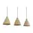 Ledvance LED Hanglamp Decor Rotan Lineair Bruin | Geschikt voor 3x E27