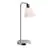 Nordlux Tafellamp Ray Metaal en Glas Chroom | Geschikt voor 1x E14