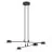 Emibig Hanglamp Modus Staal Zwart | Geschikt voor 4x GX53 - Max 12W