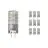 Voordeelpak 10x Osram Parathom LED Pin GY6.35 3.8W 470lm - 827 Zeer Warm Wit | Dimbaar - Vervangt 40W