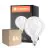 Voordeelpak 6x Ledvance Classic LED E27 Globe Filament Mat 7.5W 1055lm - 827 Zeer Warm Wit | Dimbaar - Vervangt 75W