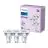 Voordeelpak 3x Philips LED Spot GU10 PAR16 4W 275lm 36D - 840 Koel Wit