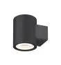 SLV Oculus Up/Down Wandlamp Aluminium Zwart 15W 1110lm - 920-930 Dim To Warm | Beste Kleurweergave - Dimbaar 