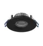 Noxion LED Spot Ares Vast Zwart 6W 540lm - 927-940 3CCT | Zaagmaat 68mm