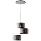 Brilliant Tyas Hanglamp Metaal Zwart Goud | 520mm - Geschikt voor 3x E27