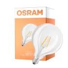 Osram LED Superstar E27 Globe G125 Filament Helder 11W 1521lm - 927 Zeer Warm Wit | Beste Kleurweergave - Vervangt 100W