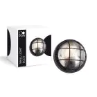 D'Lite Wandlamp Ecco Zwart Rond | IP54 - Geschikt voor 1x E27