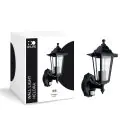 D'Lite Wandlamp Helora Zwart | IP44 - Geschikt voor 1x E27 - Bewegingssensor
