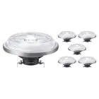 Voordeelpak 6x Philips MASTER LED Spot G53 AR111 10.8W 620lm 24D - 930 Warm Wit | Beste Kleurweergave - Dimbaar - Vervangt 50W