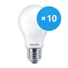 Voordeelpak 10x Philips MASTER Value LED Lamp E27 Peer Mat 11.2W 1521lm - 927 Zeer Warm Wit | Beste Kleurweergave - Dimbaar - Vervangt 100W