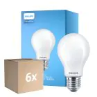 Voordeelpak 6x Philips Corepro LED Lamp E27 Peer Mat 8.5W 1055lm - 840 Koel Wit - Vervangt 75W