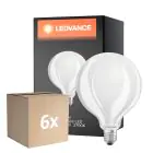 Voordeelpak 6x Ledvance LED Classic E27 Globe Mat 11W 1521lm - 827 Zeer Warm Wit | Dimbaar - Vervangt 100W