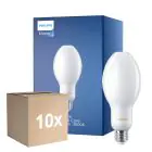 Voordeelpak 10x Philips TrueForce Core LED E27 HPL/SON Mat 13W 2000lm 300D - 830 Warm Wit | Vervangt 50W