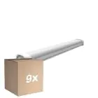 Voordeelpak 9x Noxion LED Waterdichte Montagebalk Ecowhite V3.0 20W 2600lm - 830-865 CCT | 60cm