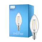 Philips Corepro LED Kaars E14 Filament Helder 2W 250lm – 827 – Zeer Warm Wit | Vervangt 25W