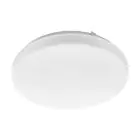 Eglo Wand en Plafondlamp Frania Staal Wit 10W 1100lm - 830 Warm Wit | IP20 